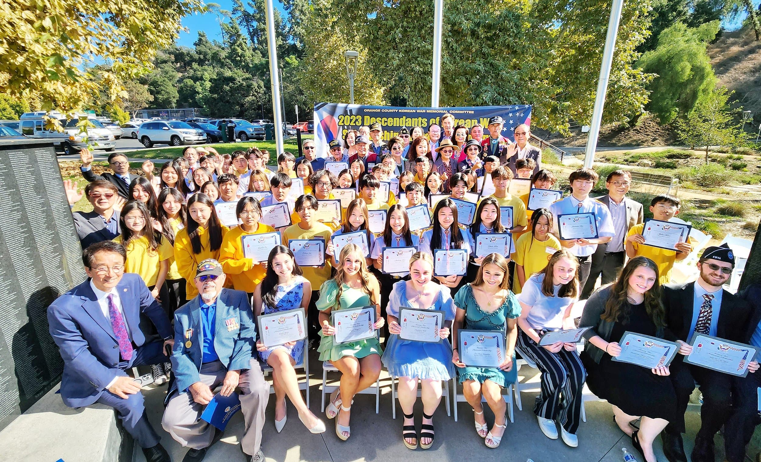 ‘화랑 재단’ 참전비 관리 기여에 35명 공로상 수상